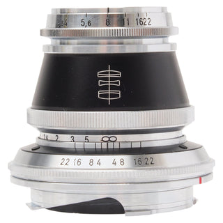 Voigtlander 50mm f3.5 Heliar VM Black, Hood 7030024