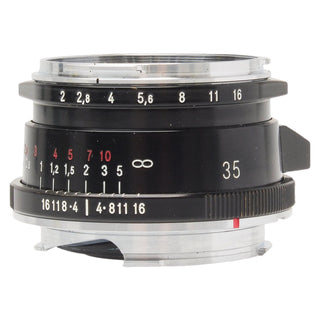Voigtlander 35mm f2 Ultron VM II Black, Hood 7350218