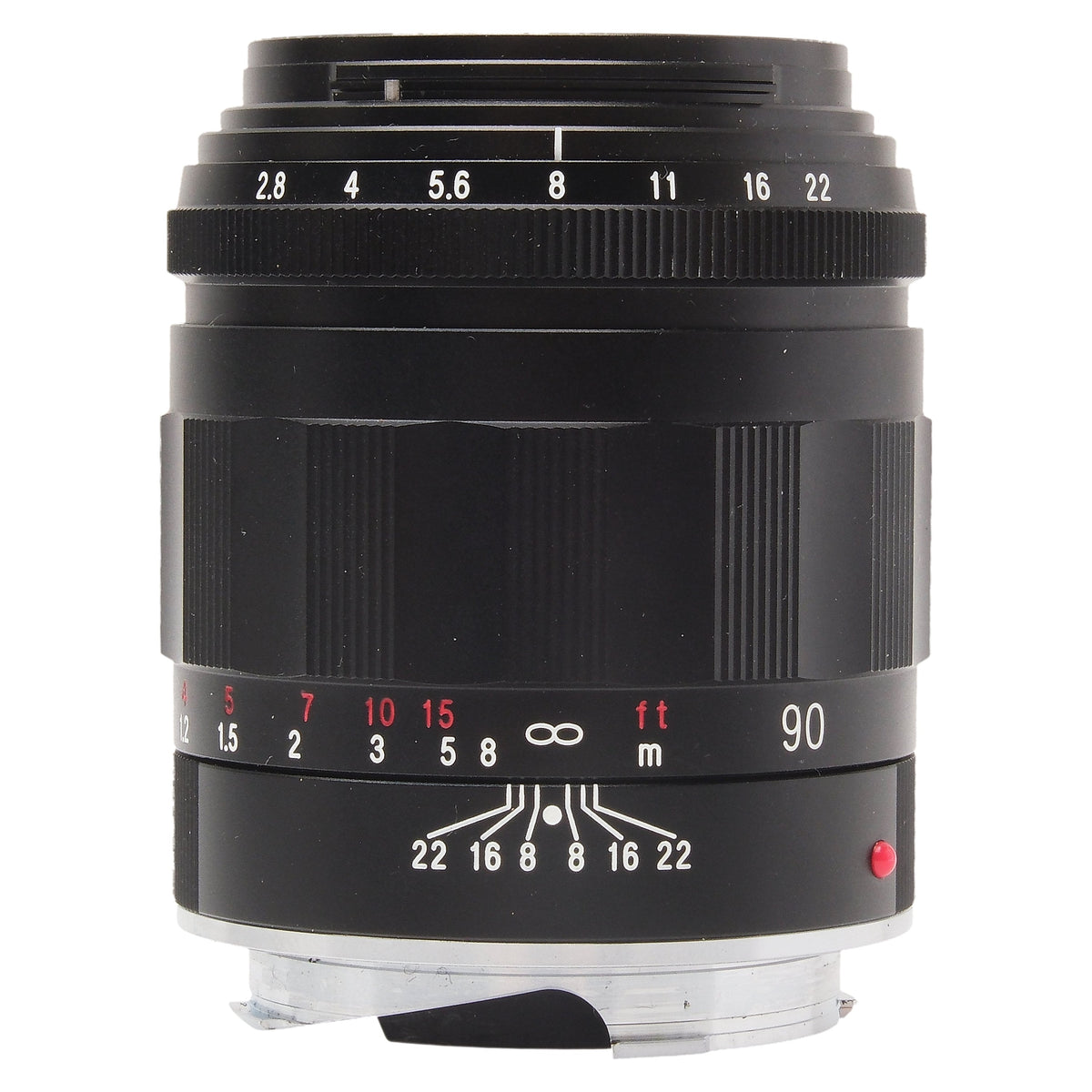Voigtlander 90mm f2.8 APO-Skopar VM Black, Hood 07351475