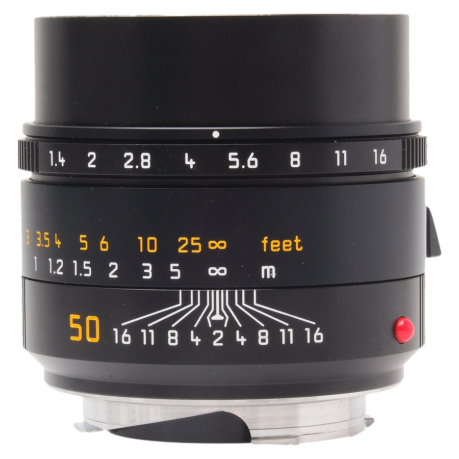 Leica 50mm f1.4 Summilux-M Asph II Black, Boxed 4981122