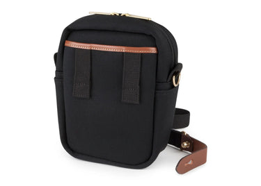 Billingham Compact Stowaway  Black Canvas/ Tan Leather