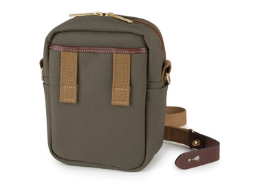 Billingham Compact Stowaway  Sage FibreNyte / Chocolate Leather