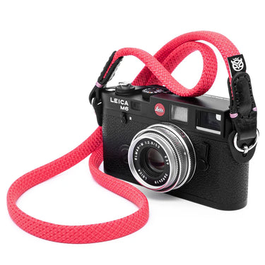 Owlkrown Flat Classic Rope Strap - Pixel Pink 45"