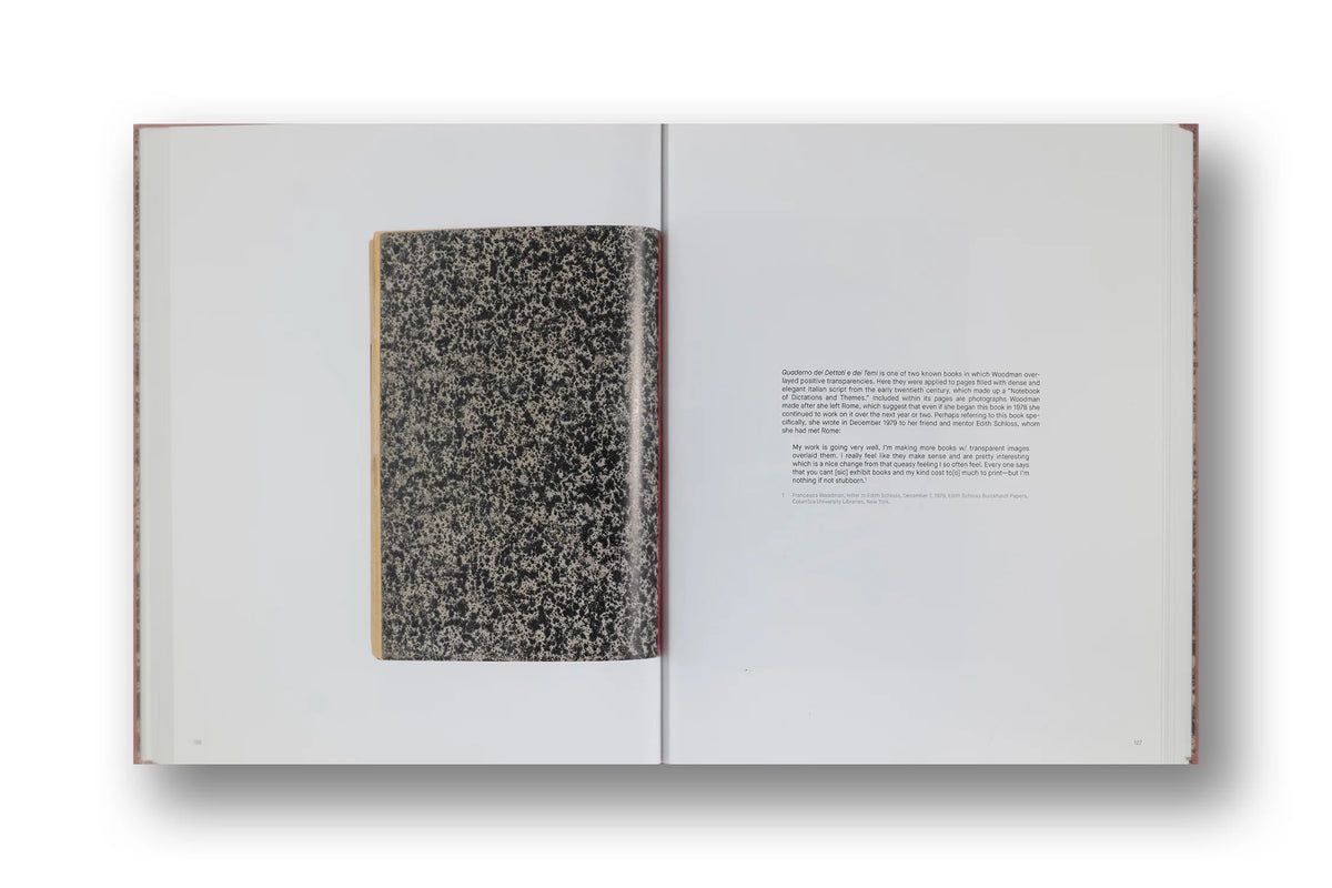 Francesca Woodman, The Artist's Books