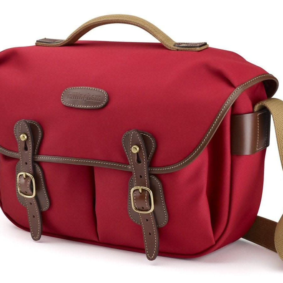 Billingham Hadley Pro Burgundy Canvas / Chocolate Leather
