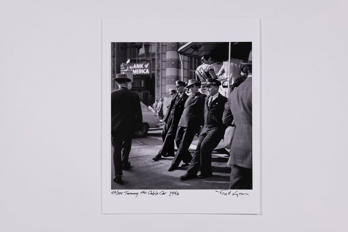Fred Lyon, San Francisco Then, Signed Print Edition