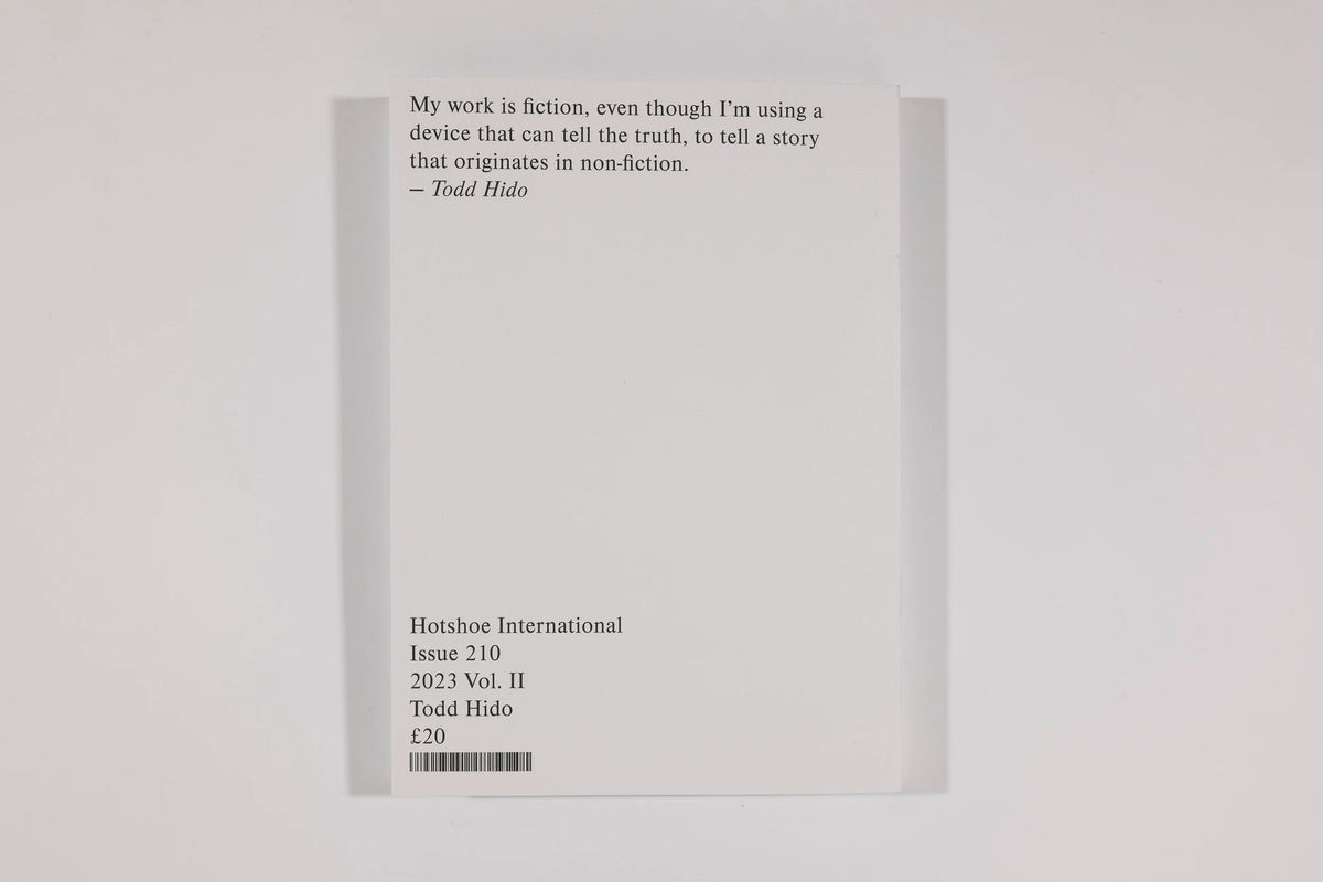 Hotshoe Magazine - Todd Hido