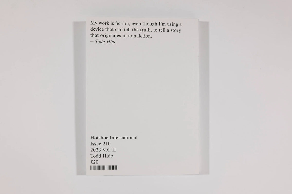 Hotshoe Magazine - Todd Hido