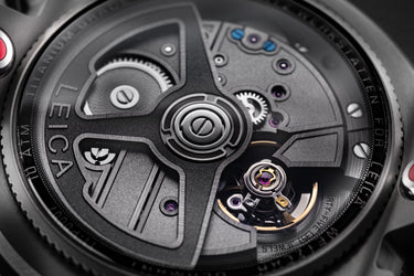Leica ZM 11 Titanium Coffee Black on Textile Strap