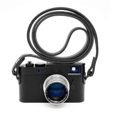Owlkrown Raw Vintage Leather Strap - Monochrom 45"