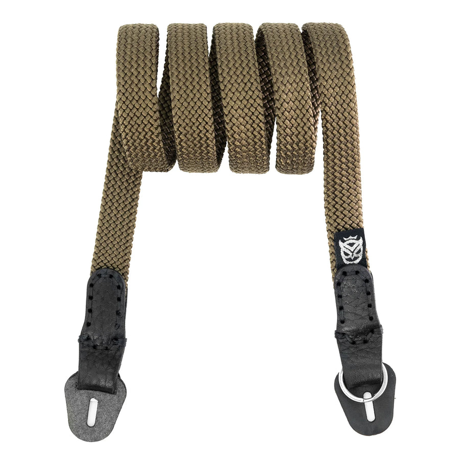 Owlkrown Flat Classic Rope Strap - Army Green 45"