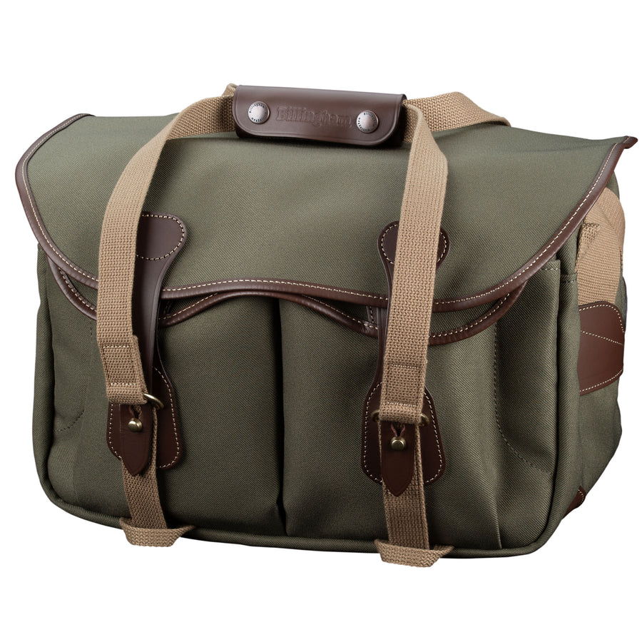 Billingham 335 Mark II Sage Fibernyte / Chocolate Leather