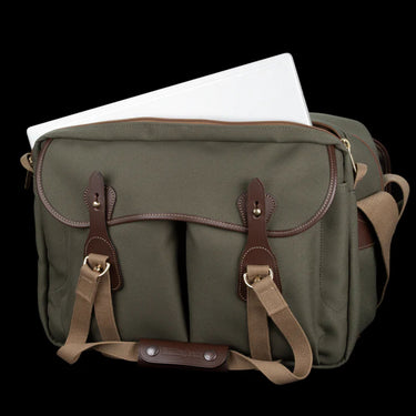 Billingham 445 Mark II Khaki Canvas / Tan Leather
