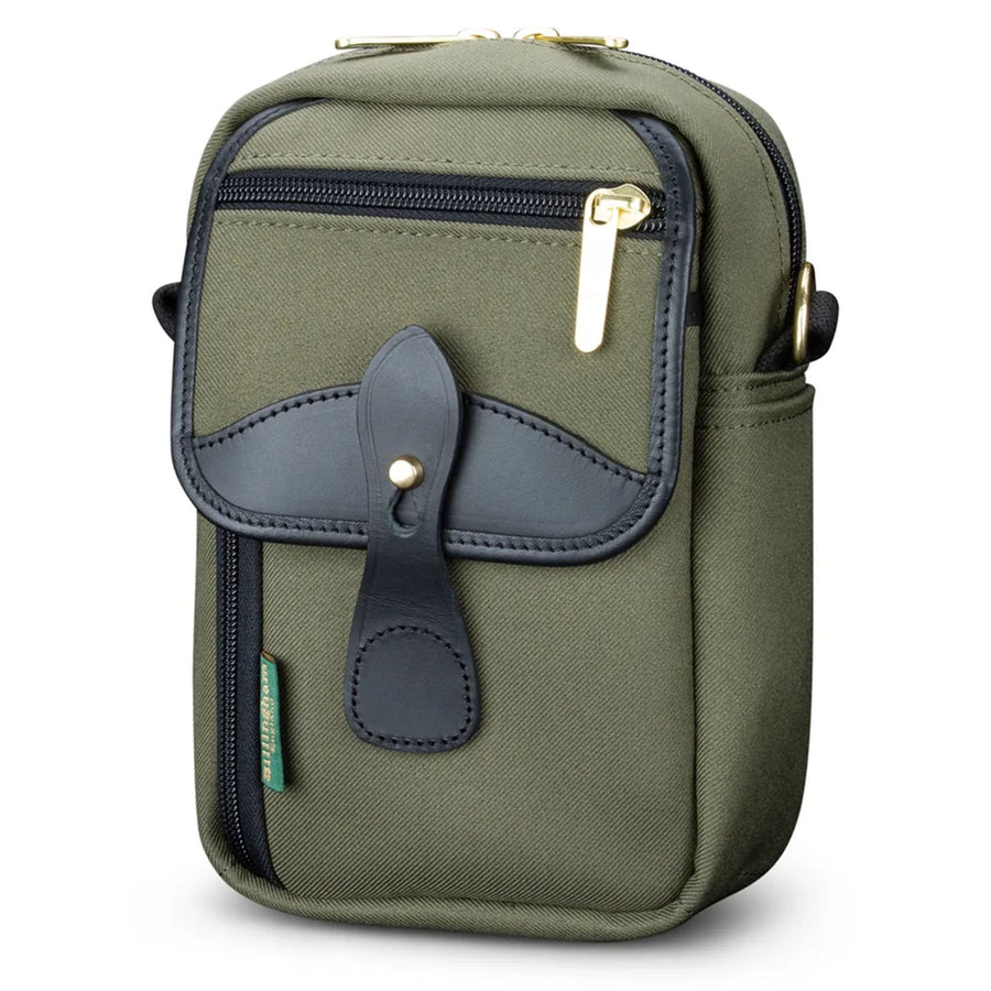 Billingham Airline Stowaway Sage Fibrenyte / Black Leather