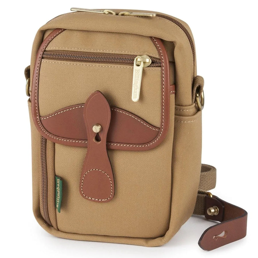 Billingham Airline Stowaway Khaki Canvas / Tan Leather