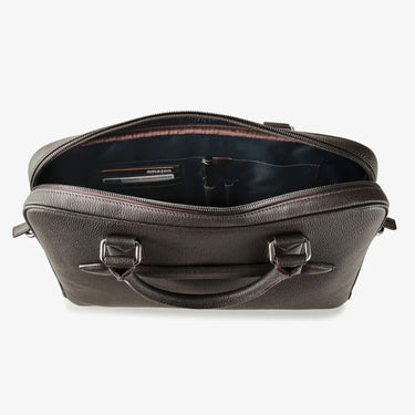Oberwerth  Warren 1Z Casual Laptop Bag - Dark Brown
