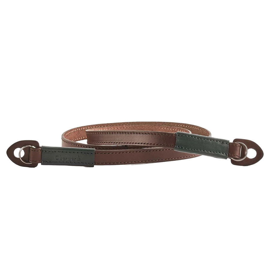 Oberwerth Colorado Camera Shoulder Strap Dark Brown/Green Medium