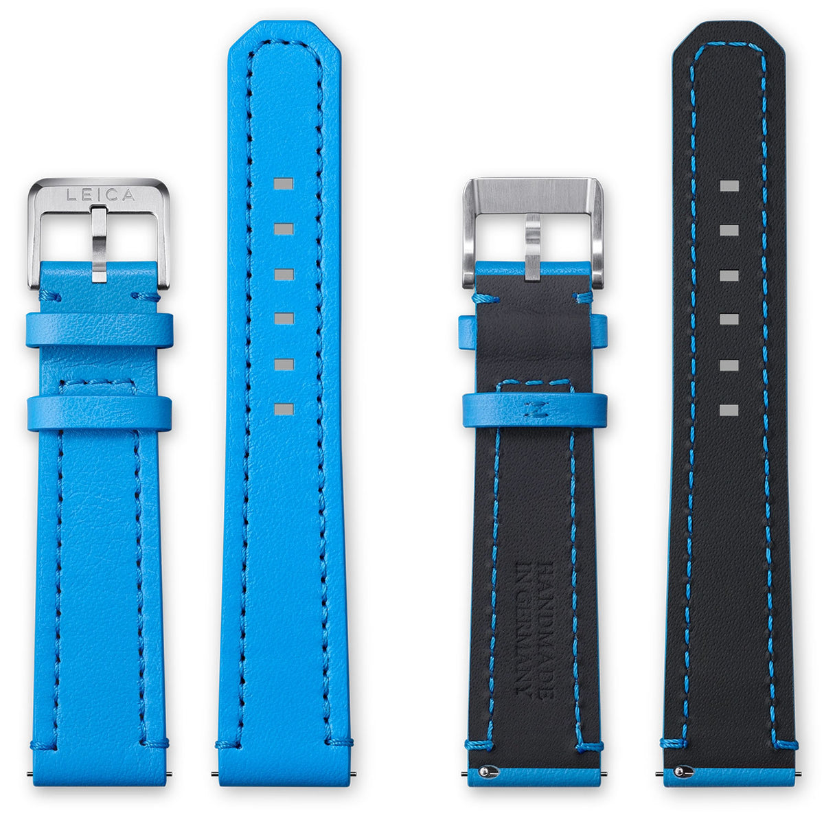 Leica ZM 1/2 Calf Leather Strap, Adria Blue