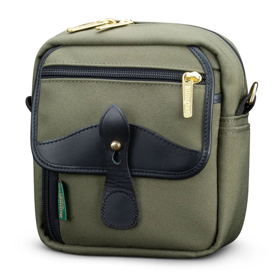 Billingham Pola Stowaway Sage Fibrenyte / Black Leather
