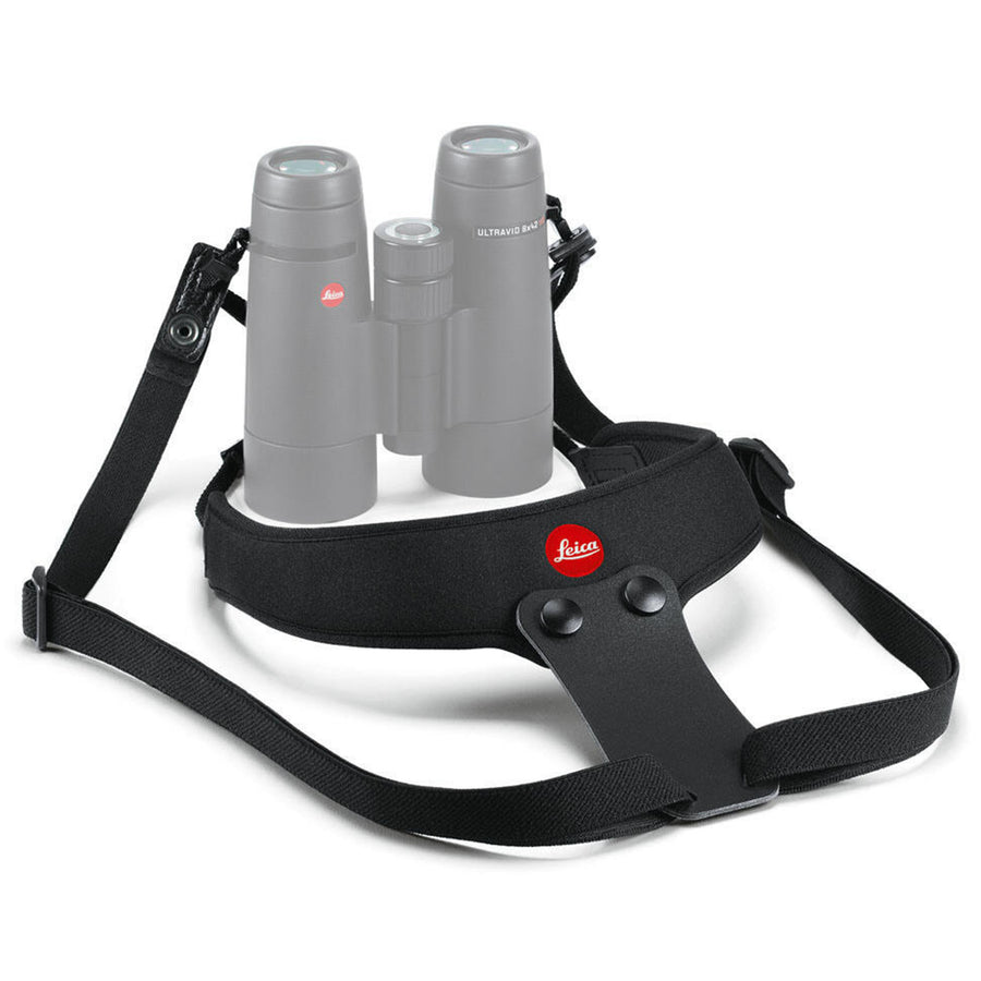 Neoprene Bino Sport Strap - Pitch Black