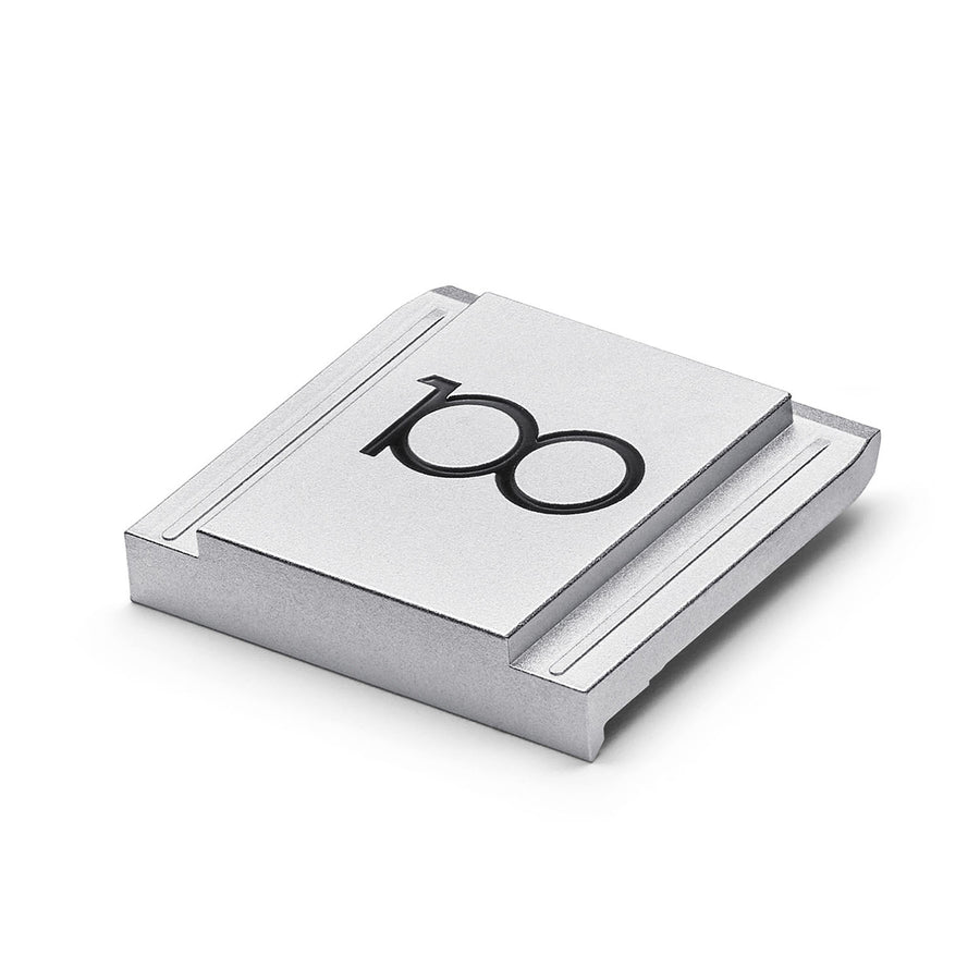 Leica 100 Silver Hot Shoe Cover