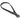 Leica Braided Leather Wrist Strap - Black