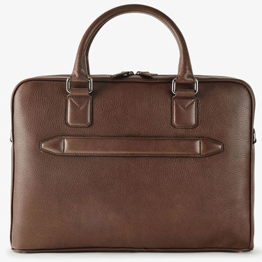 Oberwerth  Warren 1Z Soft Laptop Bag - Dark Brown