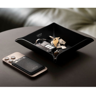 Leica Tray, leather, black