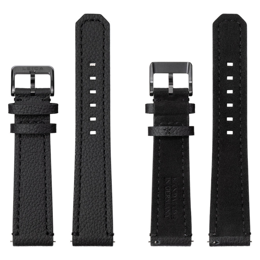 Leica ZM Monochrom Leather Strap, Black