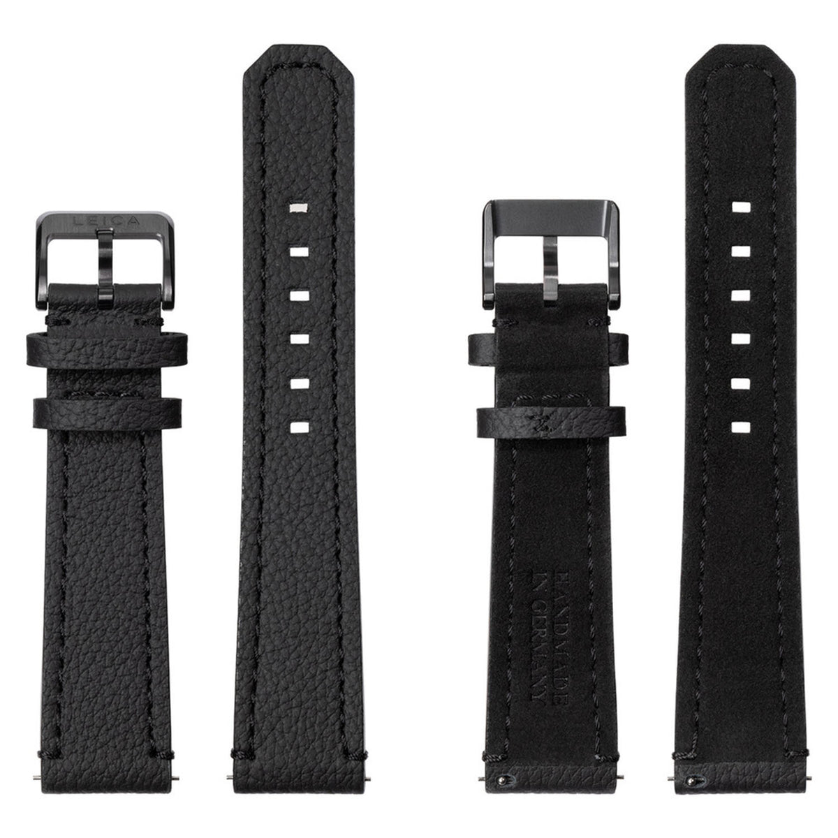 Leica ZM Monochrom Leather Strap, Black