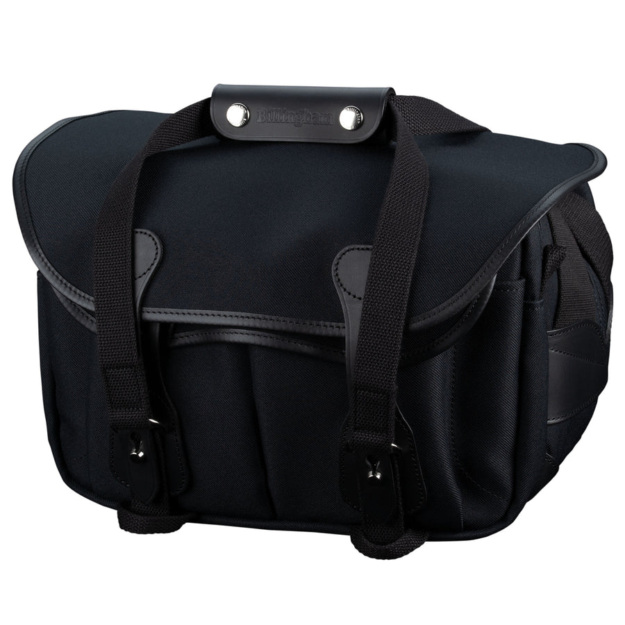 Billingham 225 Mark II Black Fibernyte / Black Leather