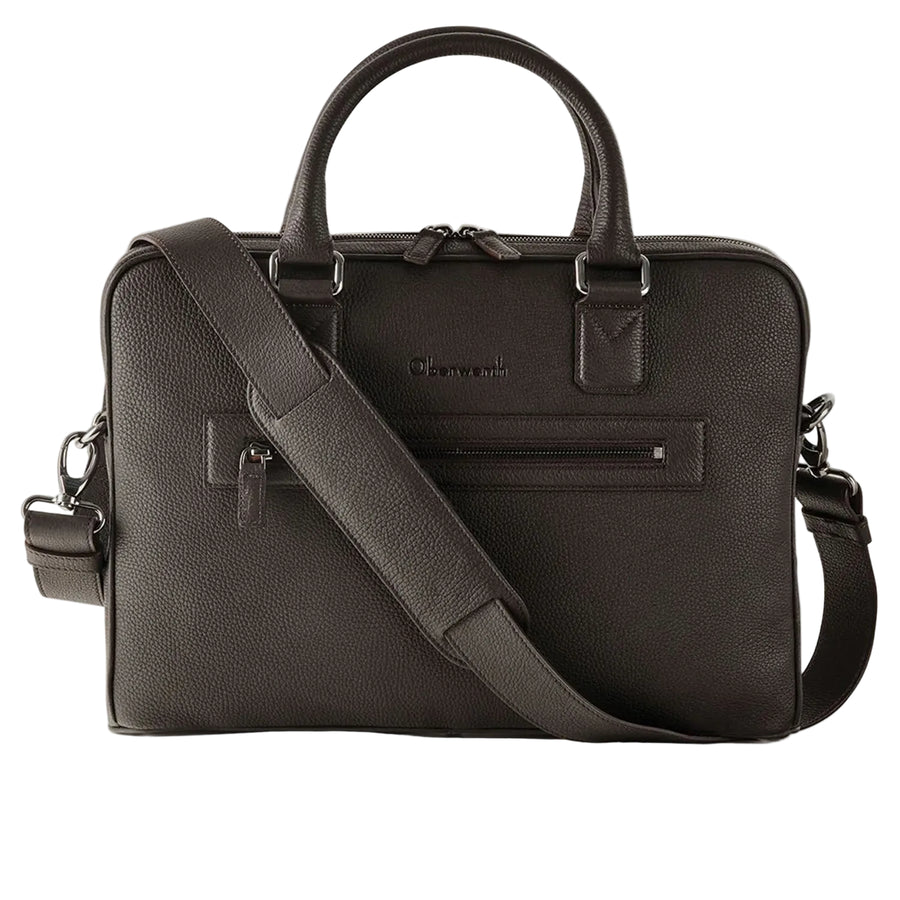 Oberwerth  Warren 1Z Casual Laptop Bag - Dark Brown