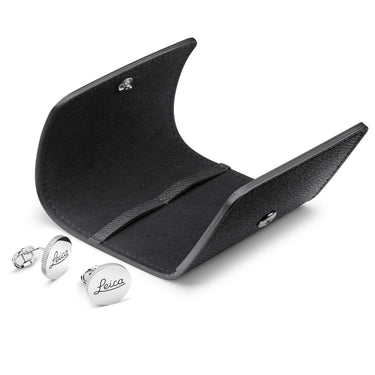 Leica Cufflinks, Logo, 925 Sterling Silver