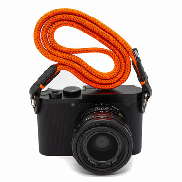 Owlkrown Flat Classic Rope Strap - Pixel Orange 45"