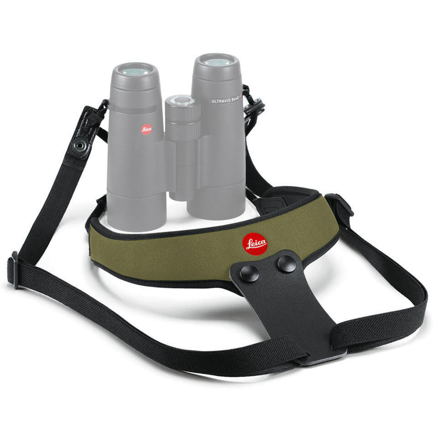 Neoprene Bino Sport Strap - Olive Green