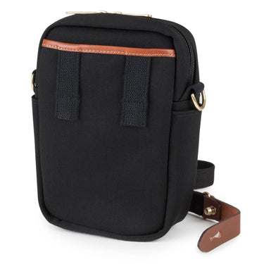 Billingham Airline Stowaway Black Canvas / Tan Leather