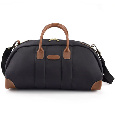 Billingham Weekender - Black Fibrenyte / Tan Leather