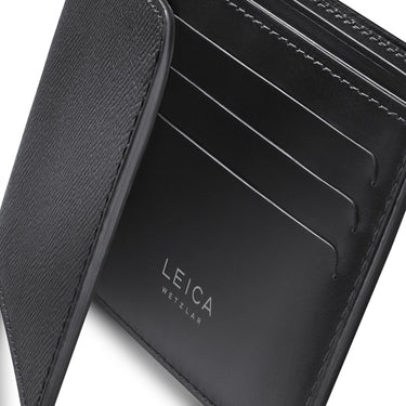 Leica Wallet, leather, black