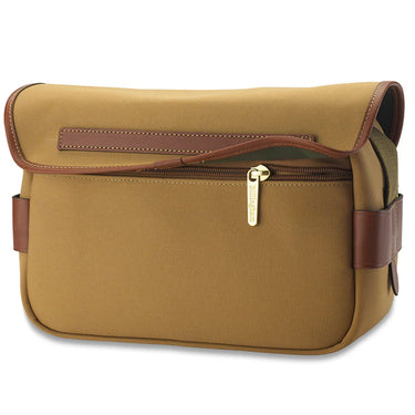 Billingham S3 Burgundy Canvas / Chocolate Leather