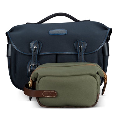 Billingham Capsule 1 Bag - Sage FibreNyte / Chocolate Leather