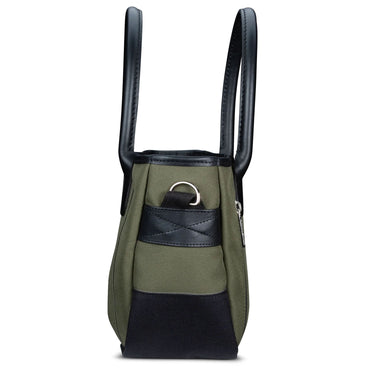 Billingham Key Grip Sage Fibrenyte / Black Leather