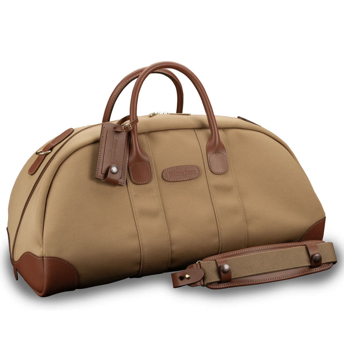 Billingham Weekender - Khaki Canvas / Tan Leather