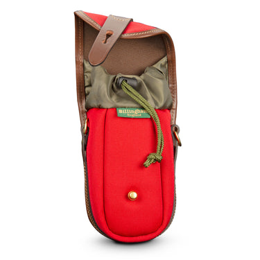 Billingham  TEN-16  Burgundy Canvas/Chocolate