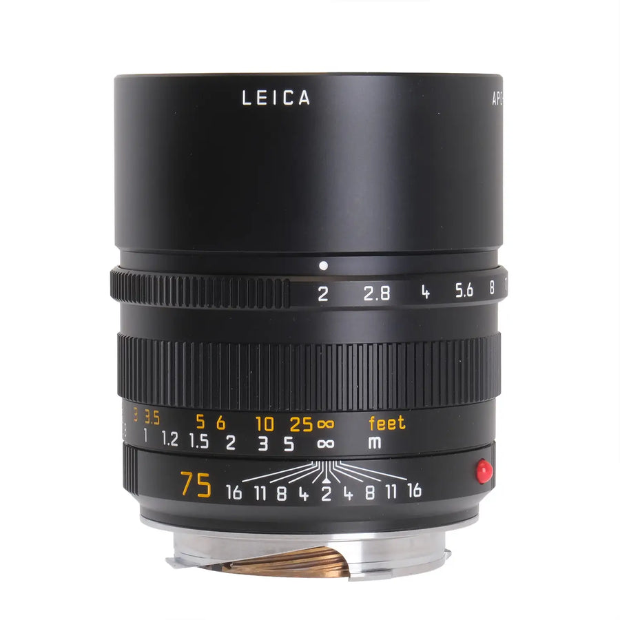 Leica 75mm 2 Summicron-M Asph - Open Box 4919524