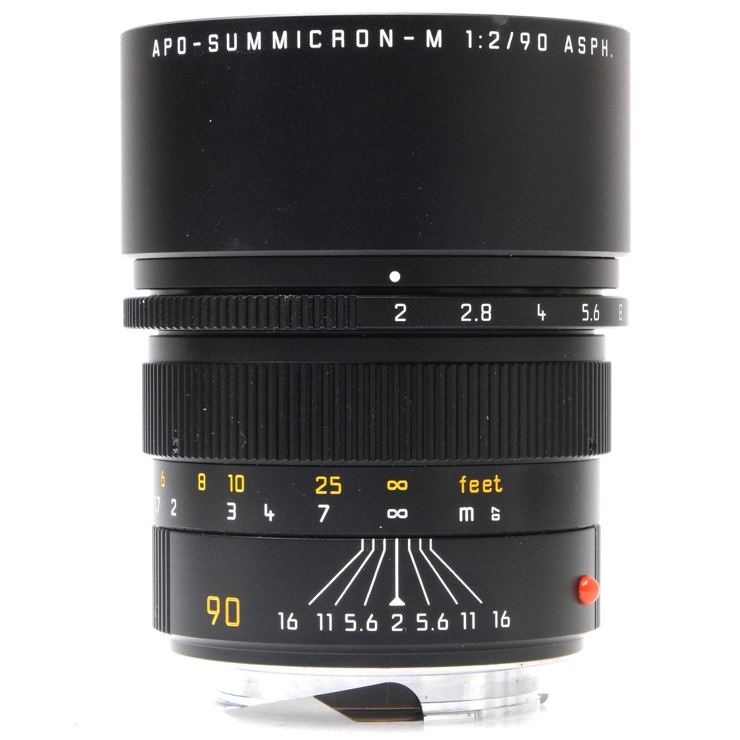 Leica 90mm f2 APO-Summicron-M Asph, Black 3955629