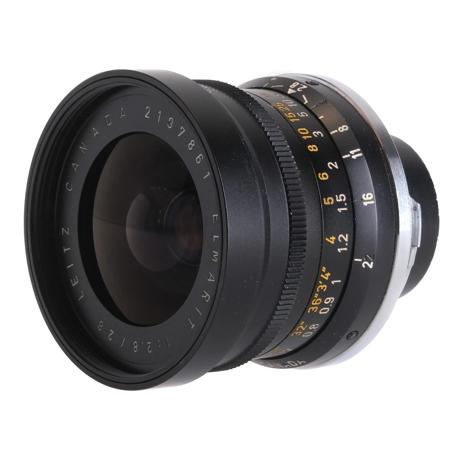 Leica 28mm f2.8 Elmarit V1 2197861 – Leica Store San Francisco