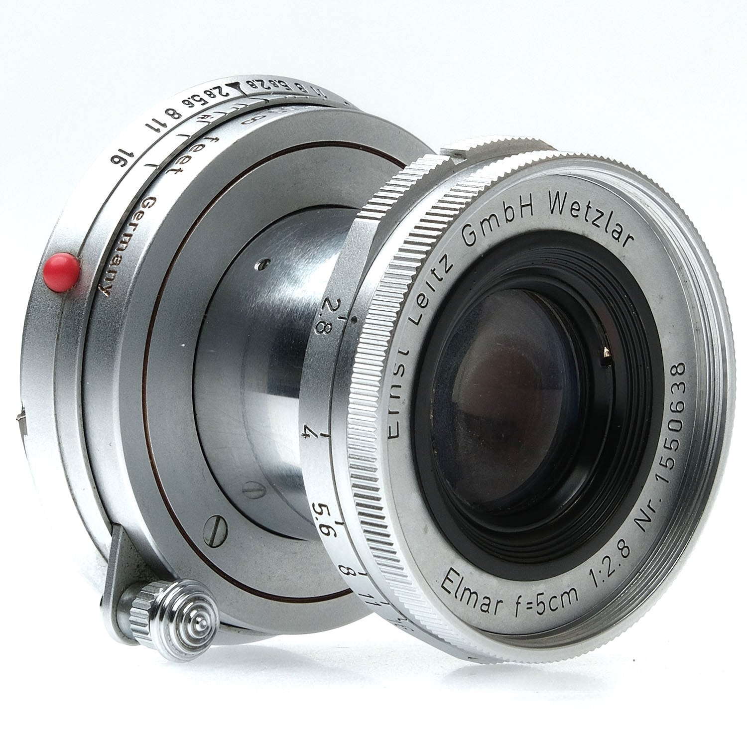 Leica 5cm f2.8 Elmar haze 1550638