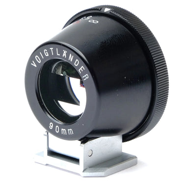 Voigtlander Finder 90mm Black, Boxed (9+)