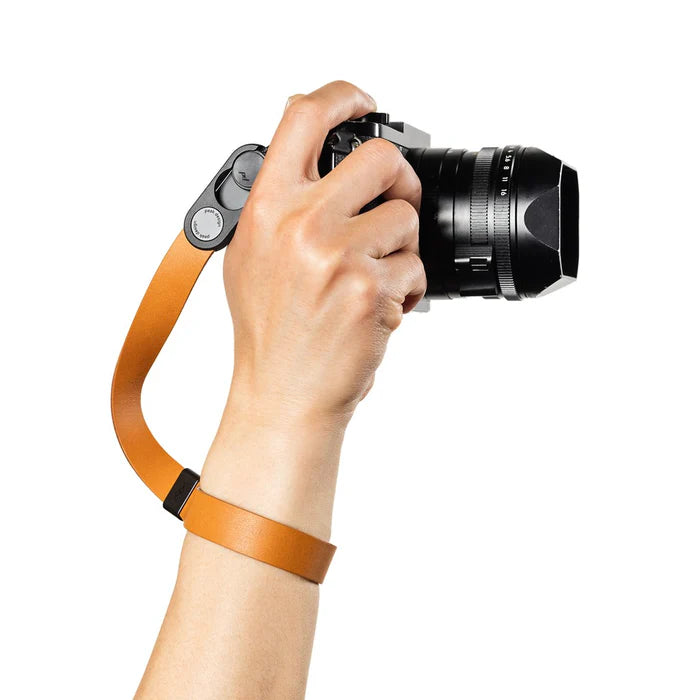 Peak Design Leather Wrist Strap - Amber