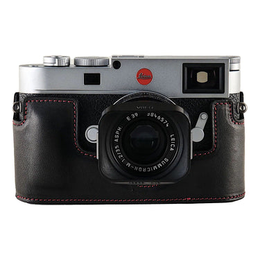 Oberwerth Classic Half-Case for M11 - Black / Red